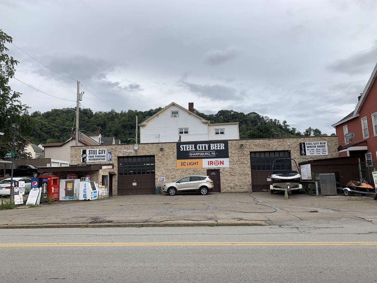 Steel City Beer distributor, Sharpsburgh, Pennsylvania, August 2021. Photo by David S. Rotenstein.